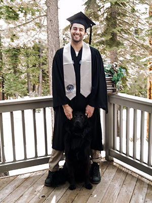 Nick and his buddy Watson